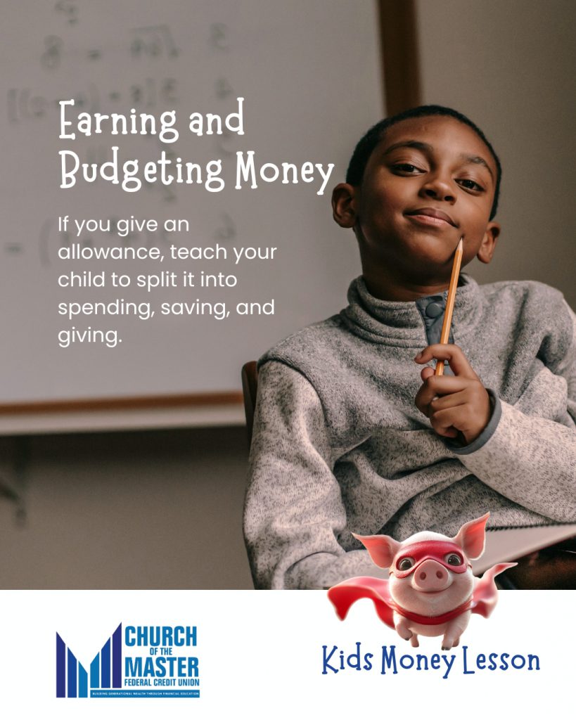 Earning and budgeting money
